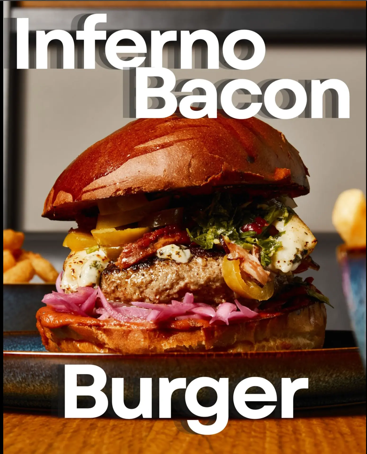 Inferno Bacon Burger