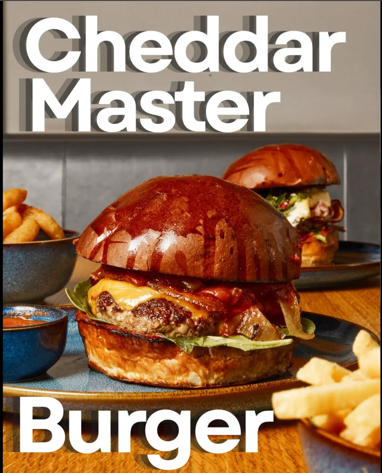 Cheddar Master Burger